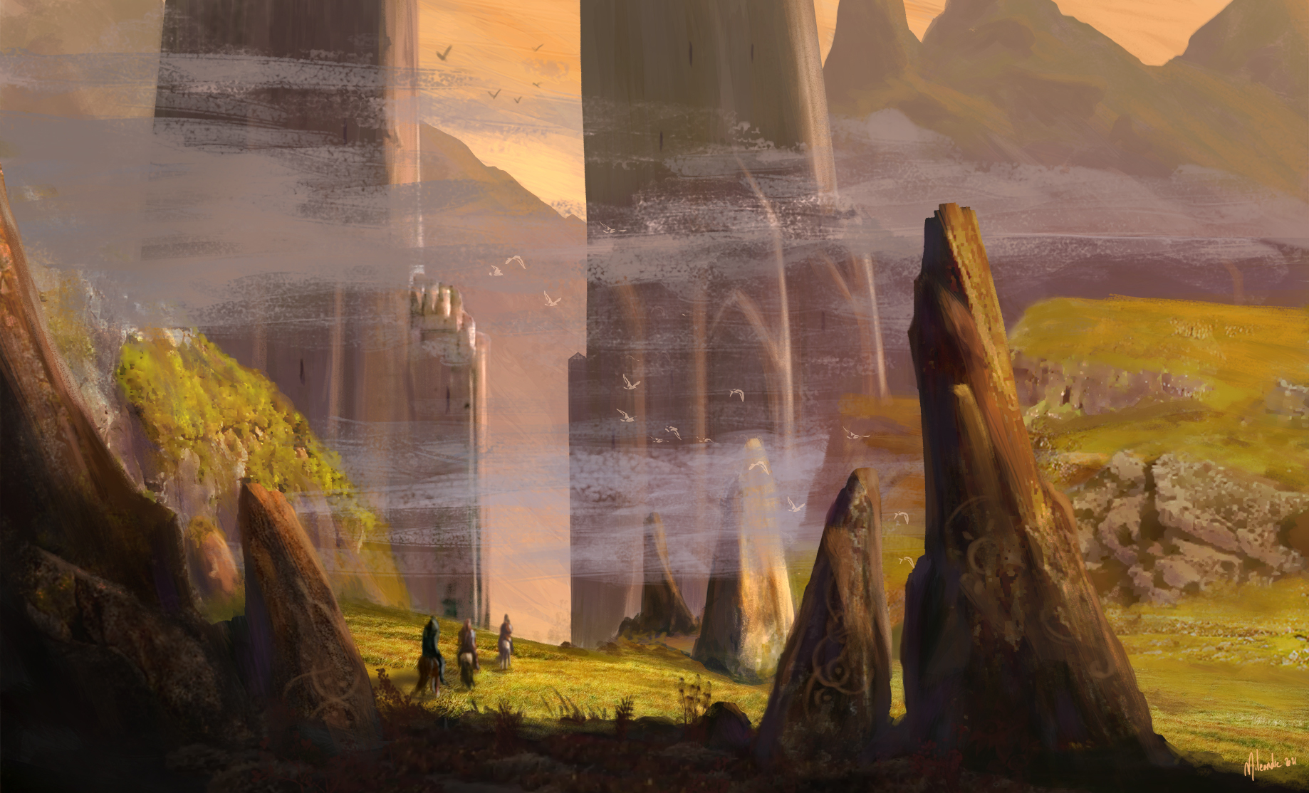 Divers montagnes
