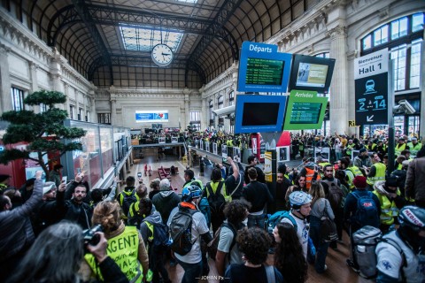 La prise de la Gare de Bordeaux par les Gilets Jaunes - 02 mars 2019